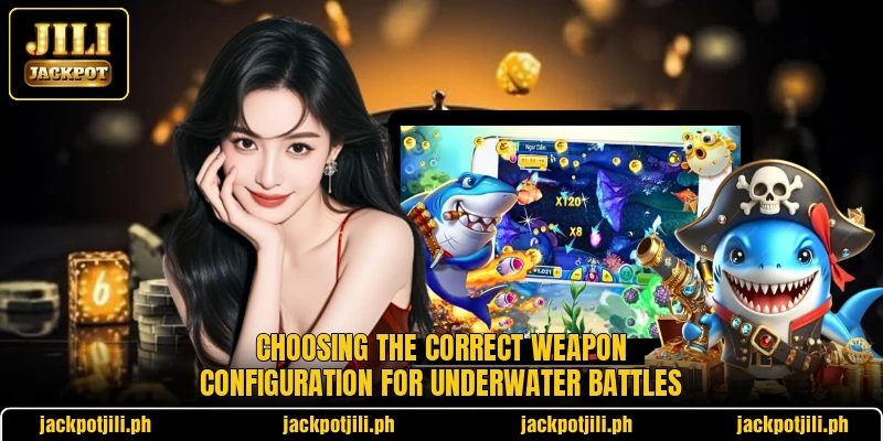 Choosing the correct weapon configuration for underwater battles Choosing the correct weapon configuration for underwater battles