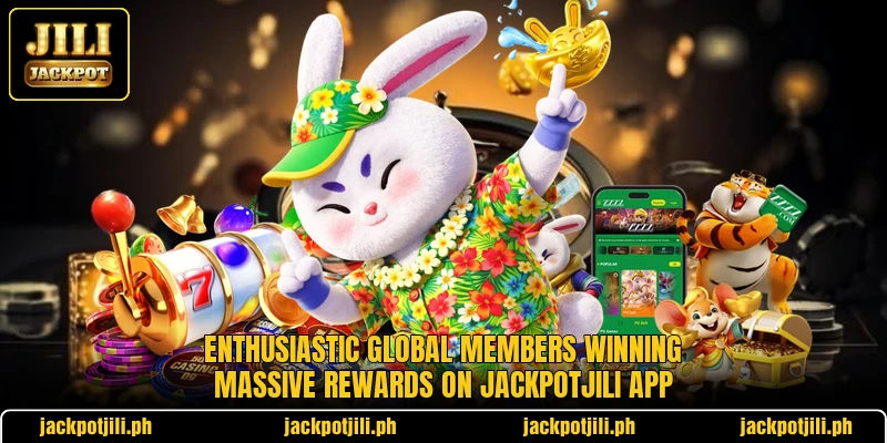 Enthusiastic global members winning massive rewards on JACKPOTJILI app Enthusiastic global members winning massive rewards on JACKPOTJILI app