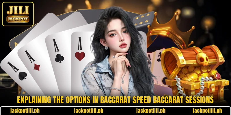 Explaining the options in Baccarat Speed Baccarat sessions Explaining the options in Baccarat Speed Baccarat sessions