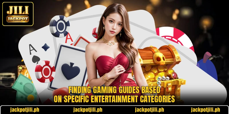 Finding gaming guides based on specific entertainment categories Finding gaming guides based on specific entertainment categories