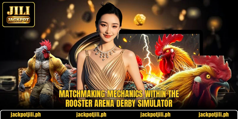 Matchmaking mechanics within the Rooster Arena Derby simulator Matchmaking mechanics within the Rooster Arena Derby simulator