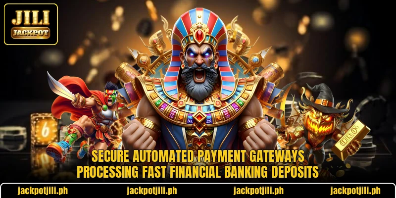 Secure automated payment gateways processing fast financial banking deposits Secure automated payment gateways processing fast financial banking deposits