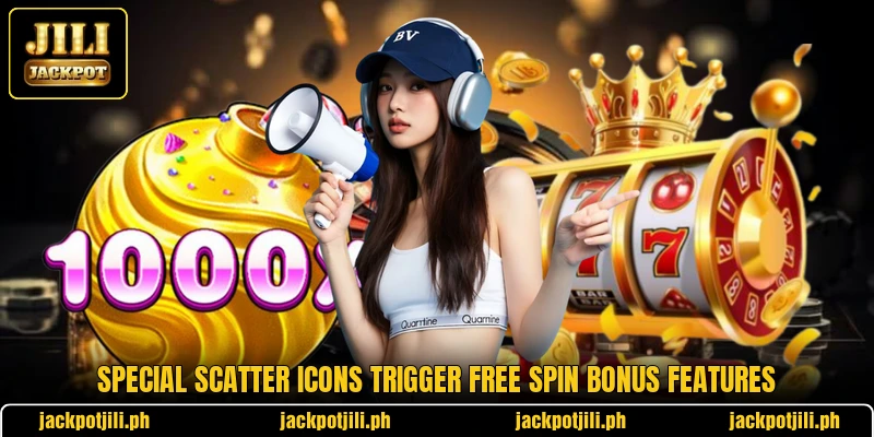 Special scatter icons trigger free spin bonus features Special scatter icons trigger free spin bonus features
