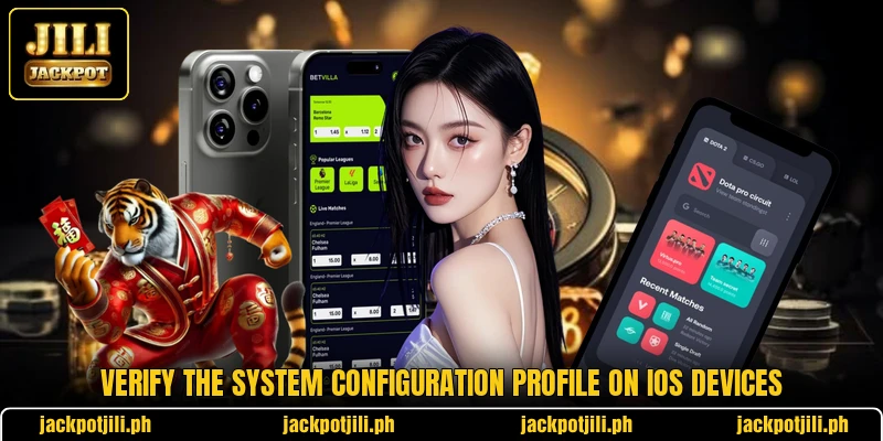 Verify the system configuration profile on iOS devices Verify the system configuration profile on iOS devices