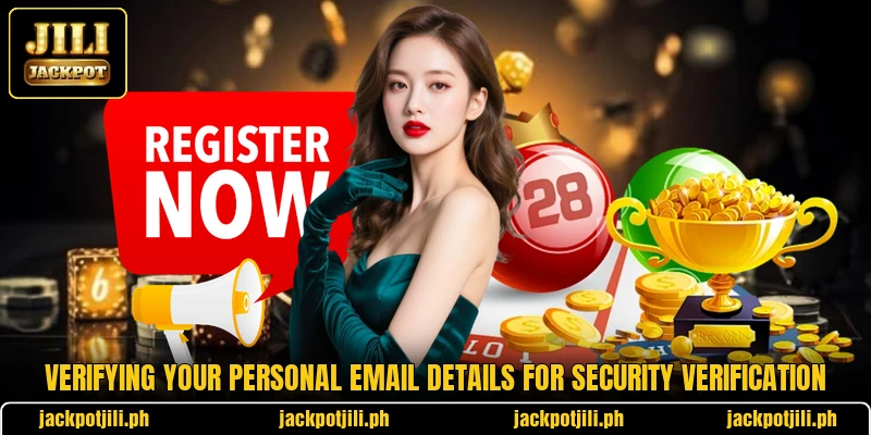Verifying your personal email details for security verification Verifying your personal email details for security verification