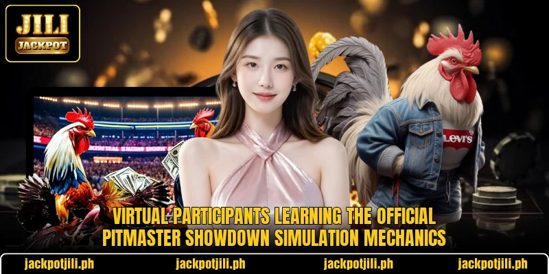 Virtual participants learning the official Pitmaster Showdown simulation mechanics Virtual participants learning the official Pitmaster Showdown simulation mechanics